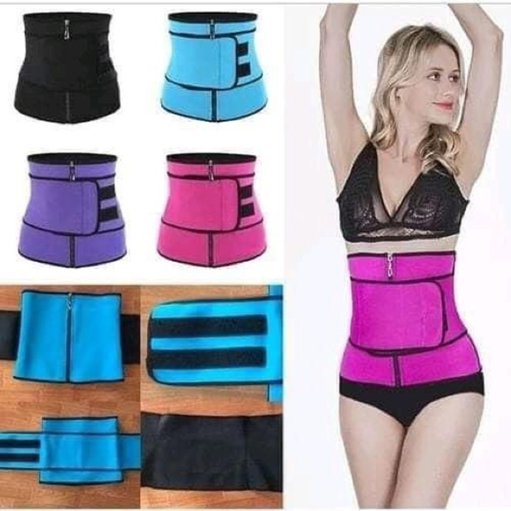 Women Waist Trainer Corset Belt Trimmer Sweat Belt Waist Slimming Weight Loss